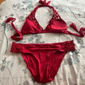 Rebecca Virtue Bikini Swim Suit (size Medium)
